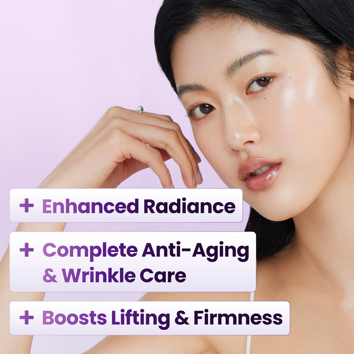 BIOHEAL BOH lifting sheet mask packet displayed, ideal for targeted jawline lift