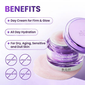 BIOHEAL BOH held in hand for scale showing compact 50 ml convenience