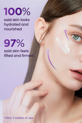 BIOHEAL BOH ampoule drop on fingertip demonstrating concentrated formula