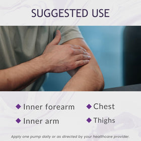 BIOLABS PRO application on arm demonstrating easy topical absorption and convenience