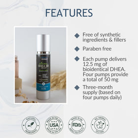 BIOLABS PRO being applied to hand illustrating fast-absorbing, non-greasy benefit