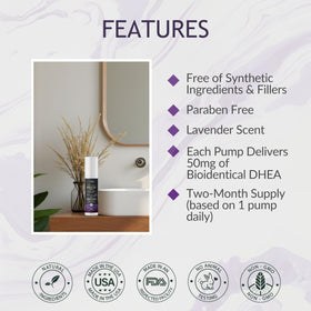 BIOLABS PRO cream texture close-up showing smooth lavender-scented absorbable formula