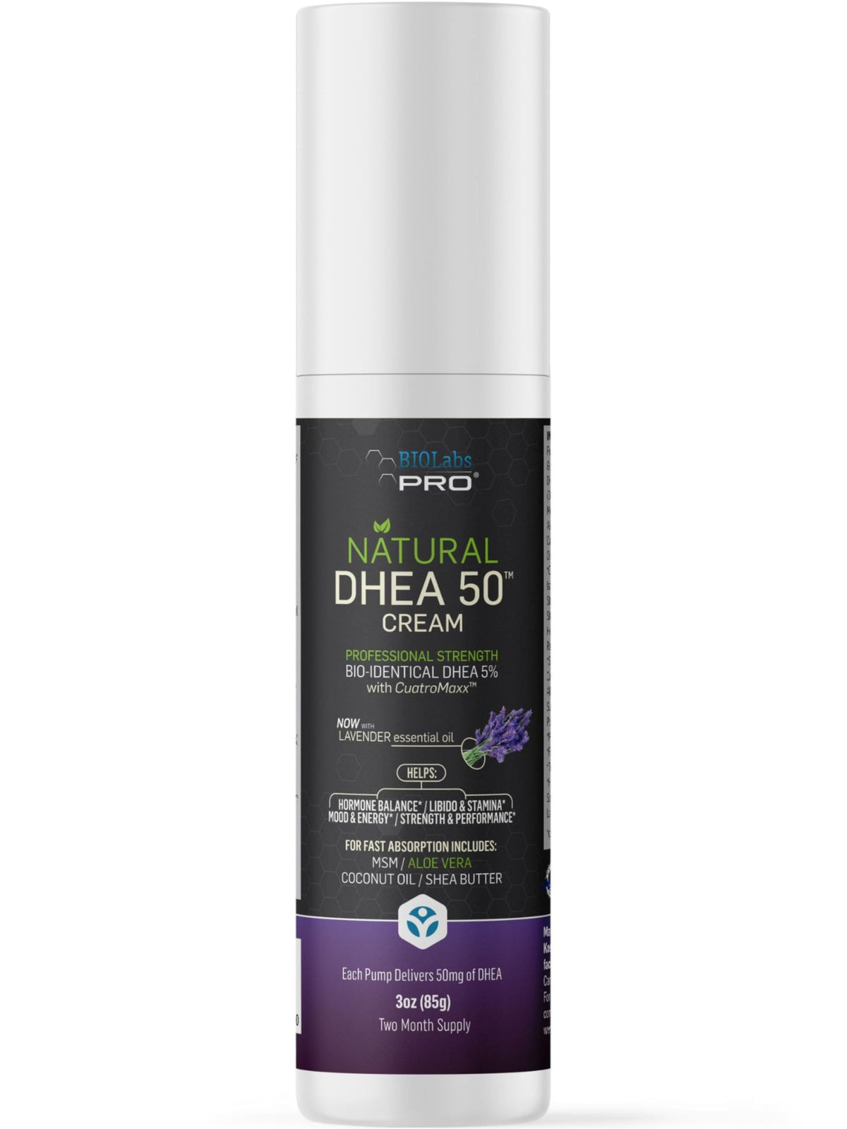 BIOLABS PRO front packaging showing 3oz bottle and labeling for clear dosing benefit