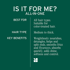Biolage closeup of oil texture smoothing hair strands efficiently