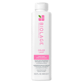 Biolage Color Last conditioner front bottle showing branding and size benefits