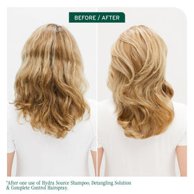 Biolage nozzle detail highlighting easy application and quick-dry benefit