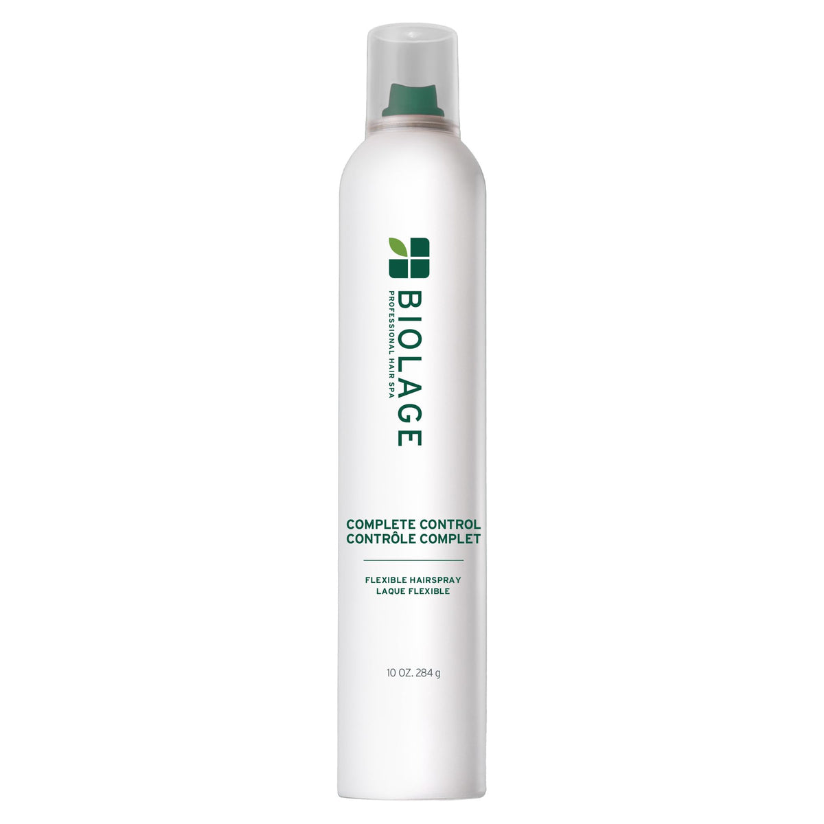Biolage front packaging showing product and benefit of touchable hold