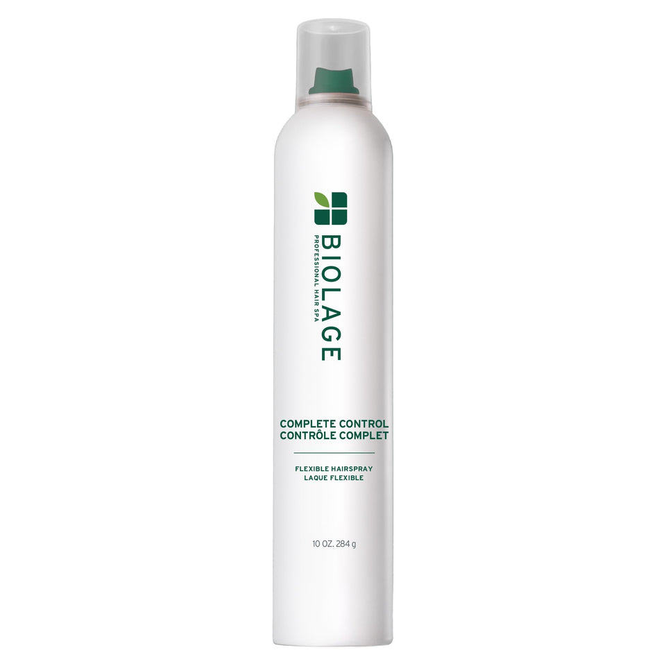 Biolage front packaging showing product and benefit of touchable hold