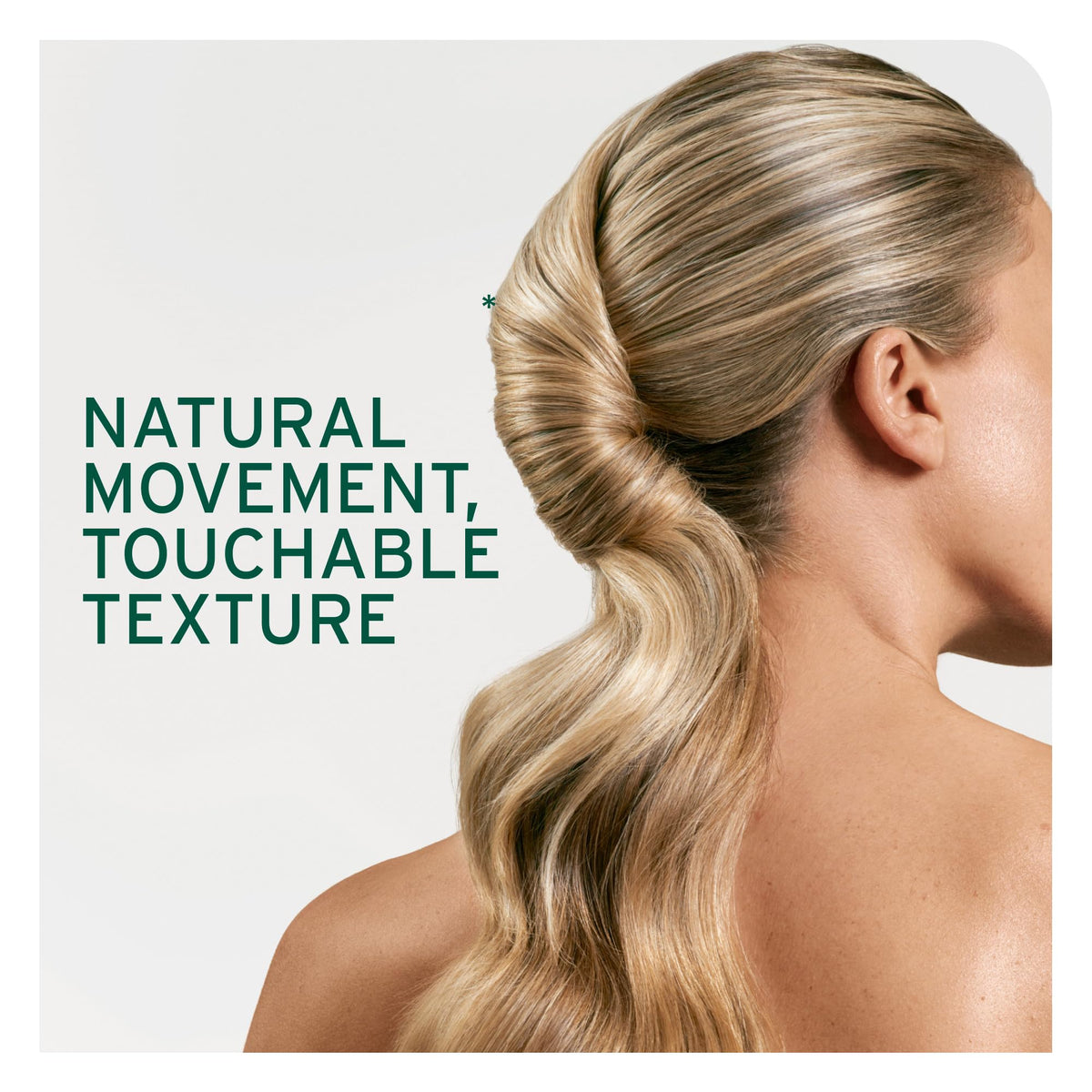 Biolage texture close-up showing fine mist for natural volume benefit