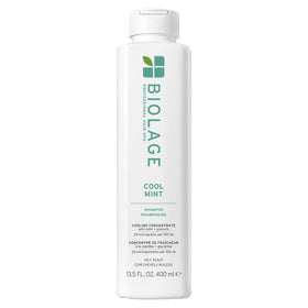 Biolage bottle front view showing label and cooling benefit