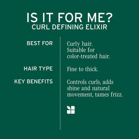 Biolage used while diffusing hair demonstrating volume and reduced frizz during styling