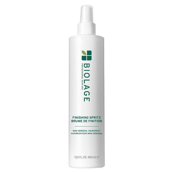 Biolage front packaging showing product and strong-hold benefit
