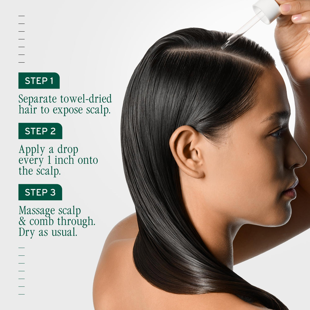 Biolage rosemary oil ingredient display emphasizing natural invigorating benefit