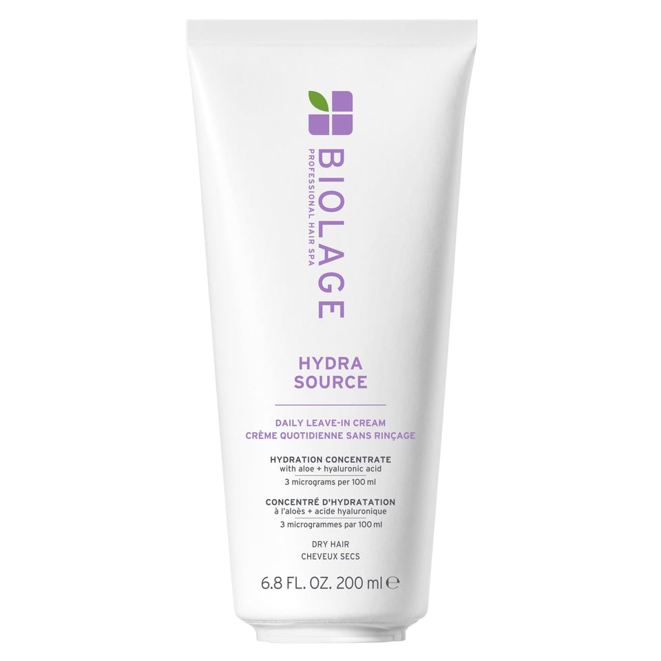 Biolage front packaging showing product and hydration benefits