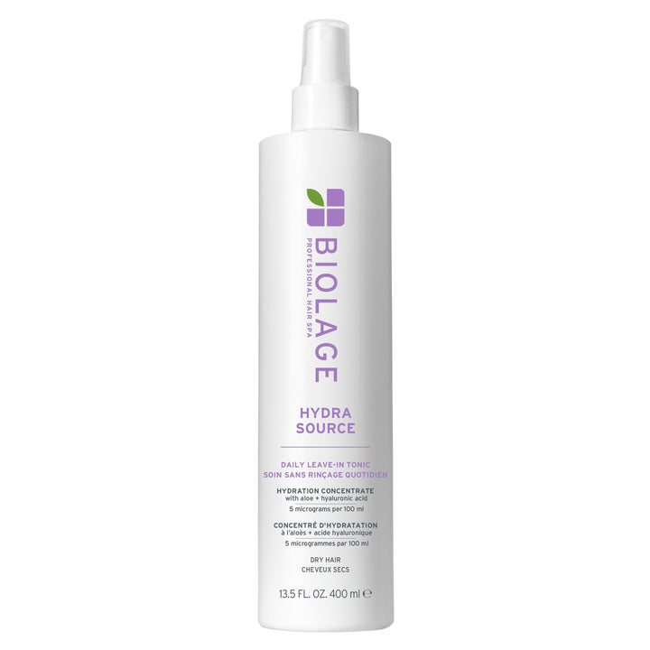 Biolage front packaging showing tonic bottle and product benefit