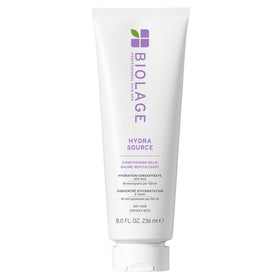 Biolage front packaging showing product and hydration benefit