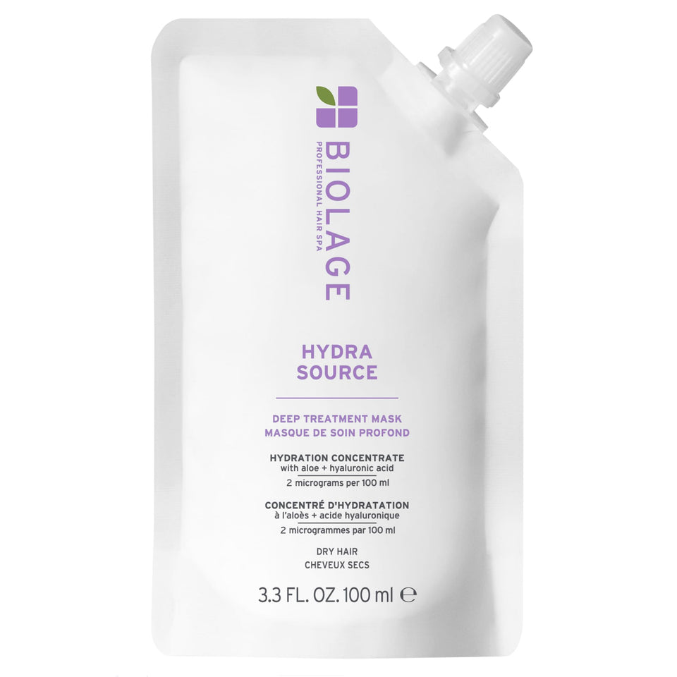 Biolage front packaging showing product name and hydration benefits
