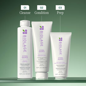 Biolage on bathroom vanity in lifestyle scene for daily hair care routine