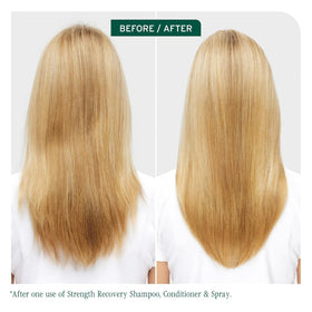 Biolage Hydra Source shampoo pouring to show lightweight hydrating texture