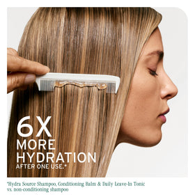 Biolage shampoo texture lather demonstrating gentle cleansing and moisture