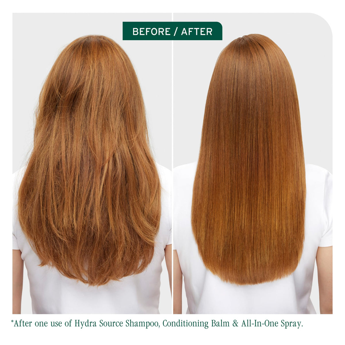 Biolage label close-up highlighting vegan, paraben-free ingredient benefits