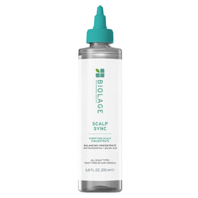 Biolage bottle front view showing product branding and benefits