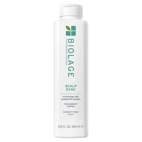 Biolage front packaging showing product for flake control and clean hair