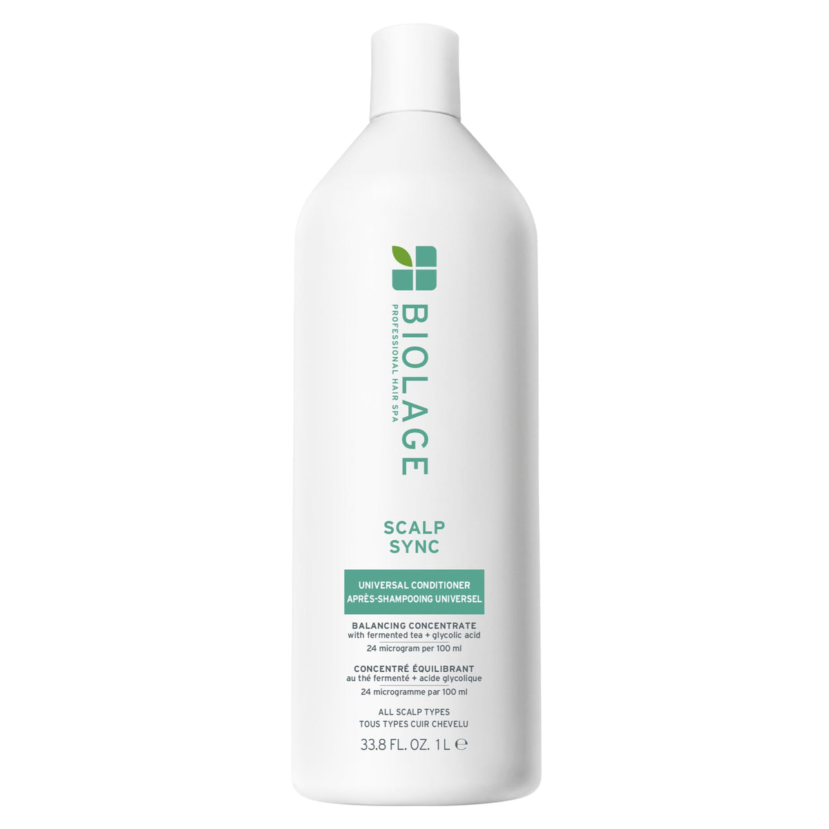 Biolage front packaging showing large conditioning bottle and brand clarity
