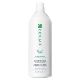 Biolage front packaging showing calming shampoo benefits and size
