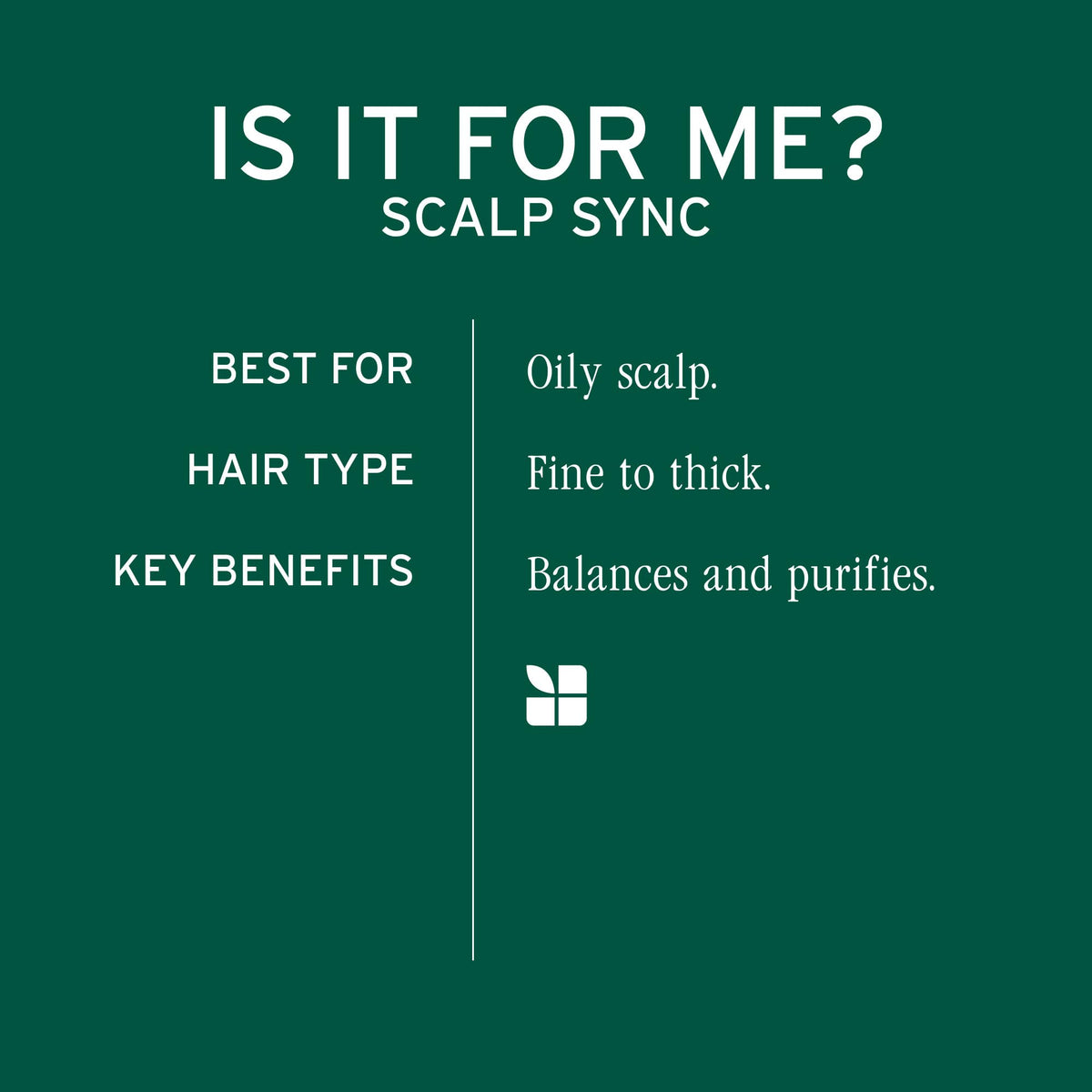 Biolage fermented tea ingredient visual highlighting clarifying benefit