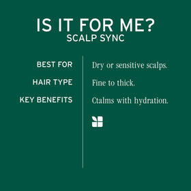 Biolage fermented tea blend ingredient bottle highlighting soothing action