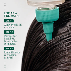 Biolage label and ingredient list visible emphasizing key actives