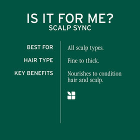 Biolage Scalp Sync pouring consistency showcasing easy distribution benefit