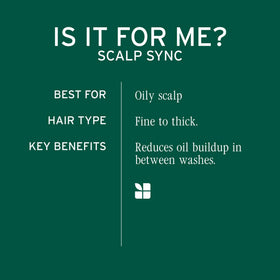 Biolage serum paired with Scalp Sync shampoo and conditioner for a coordinated scalp-care routine