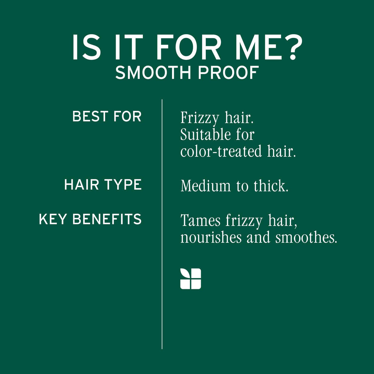 Biolage Smooth Proof camellia oil ingredient shot highlighting natural smoothing benefit