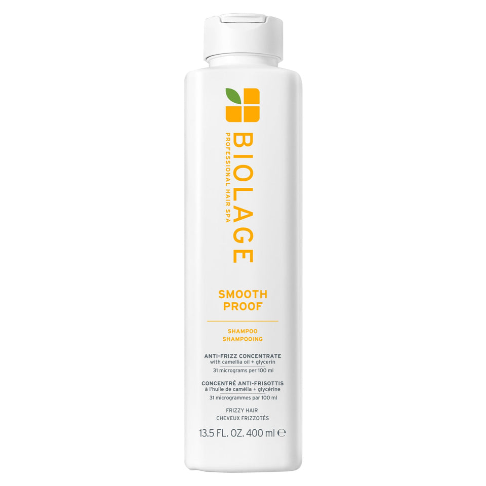 Biolage Smooth Proof front bottle showing brand and product for easy recognition and purchase
