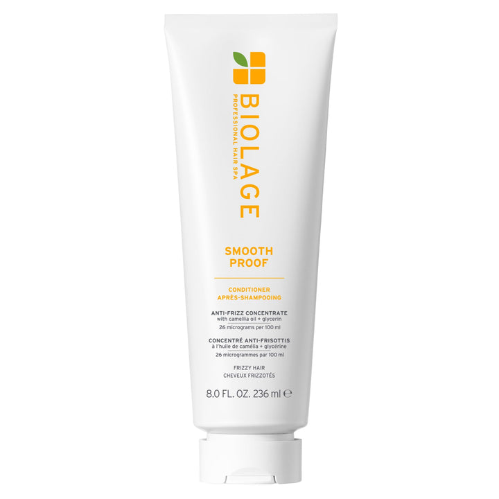 Biolage front packaging showing conditioner and product benefits