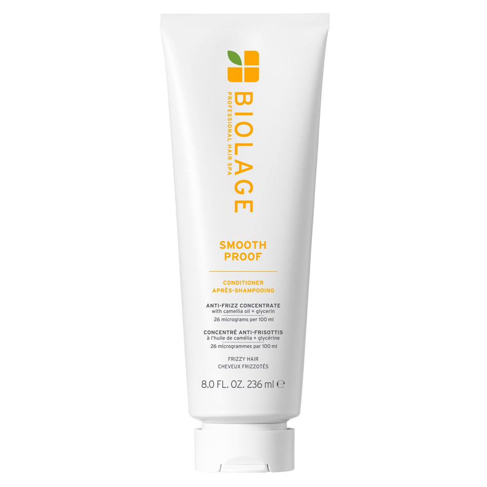 Biolage front packaging showing conditioner and product benefits