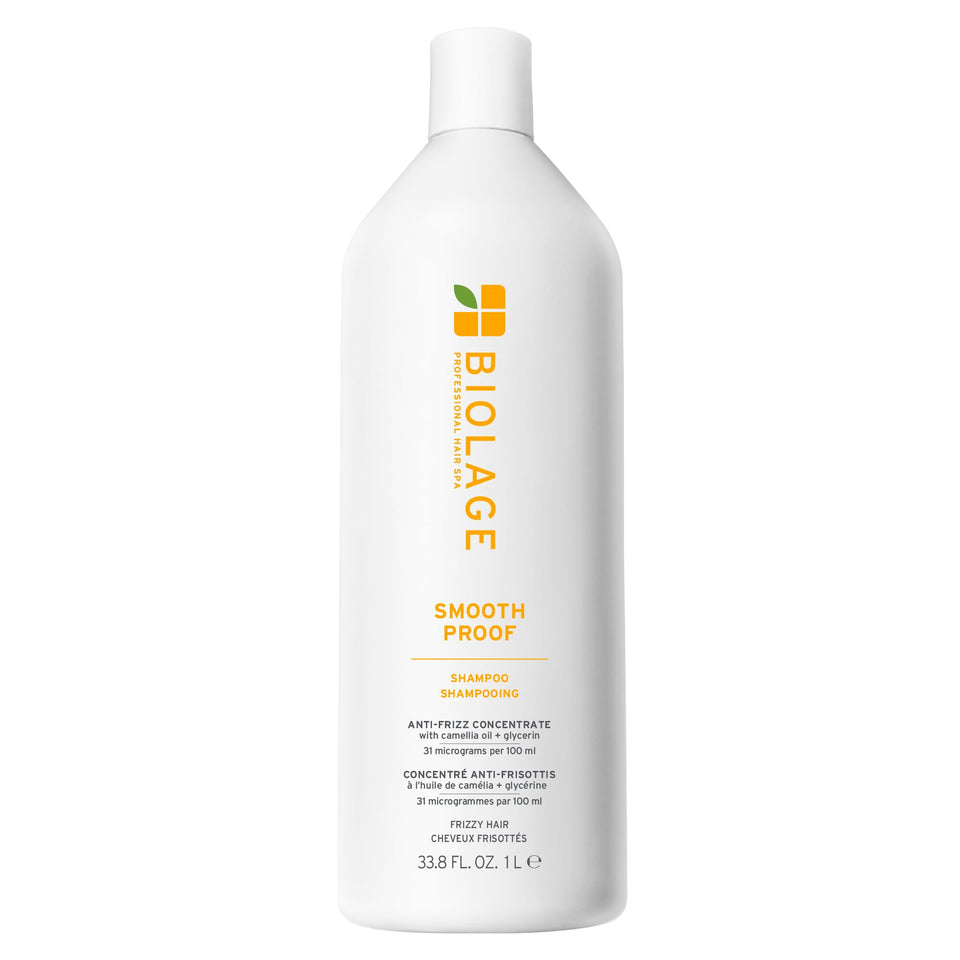 Biolage Smooth Proof front bottle showing sleek packaging and salon performance