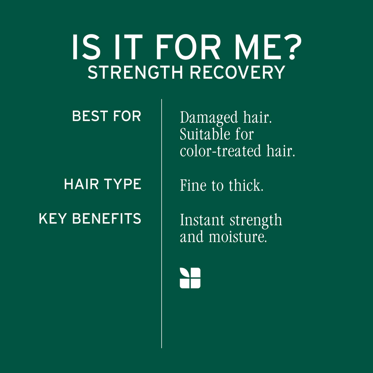 Biolage product texture on hand demonstrating lightweight feel