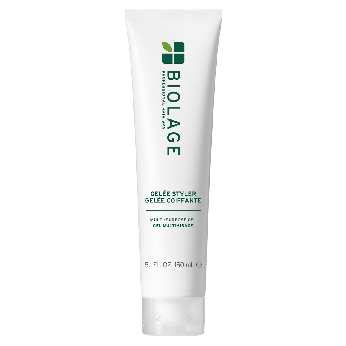 Biolage front packaging showing product and clear benefits on label