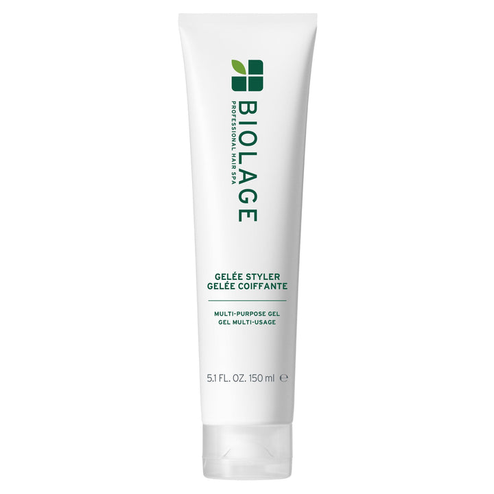 Biolage front packaging showing product and clear benefits on label