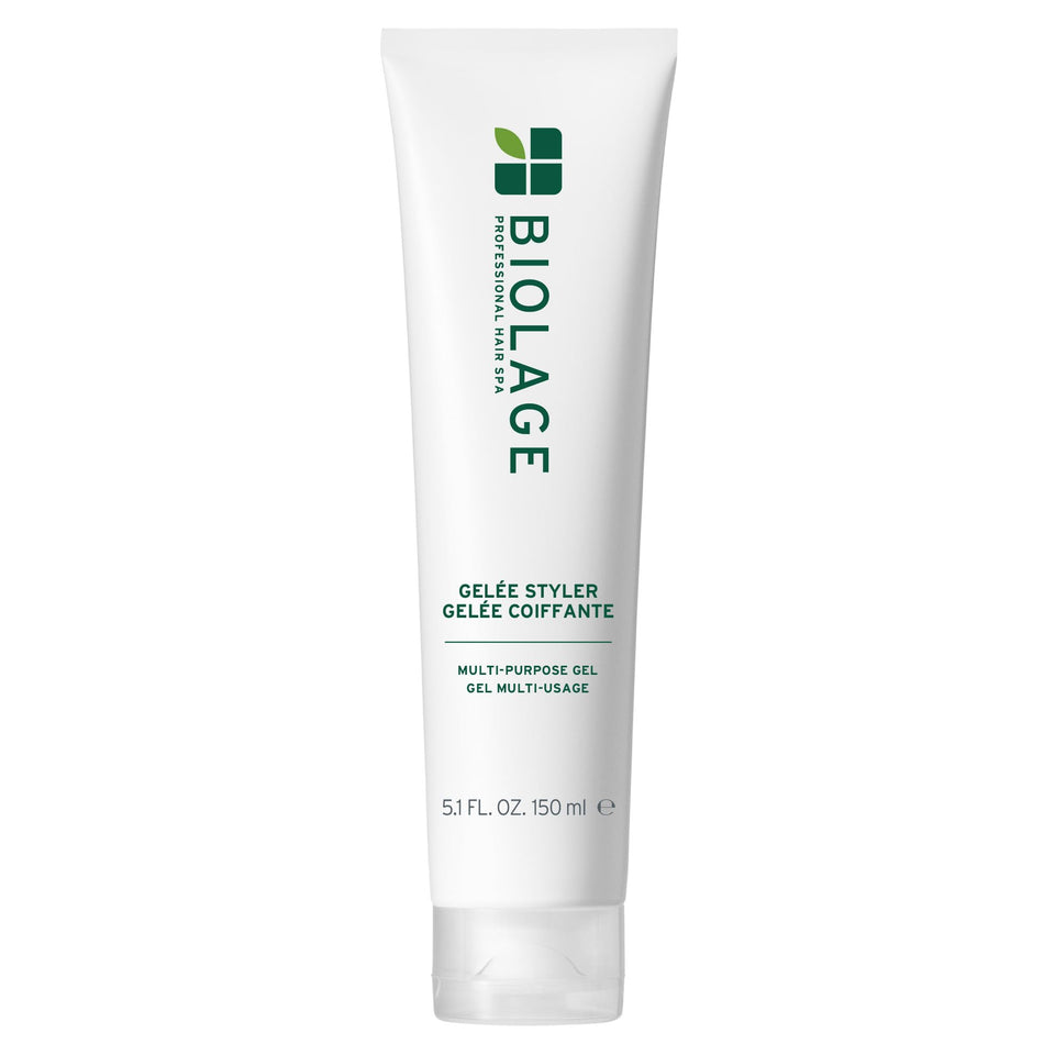 Biolage front packaging showing product and clear benefits on label