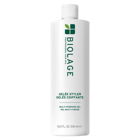 Biolage front packaging showing bottle and label with styling benefits