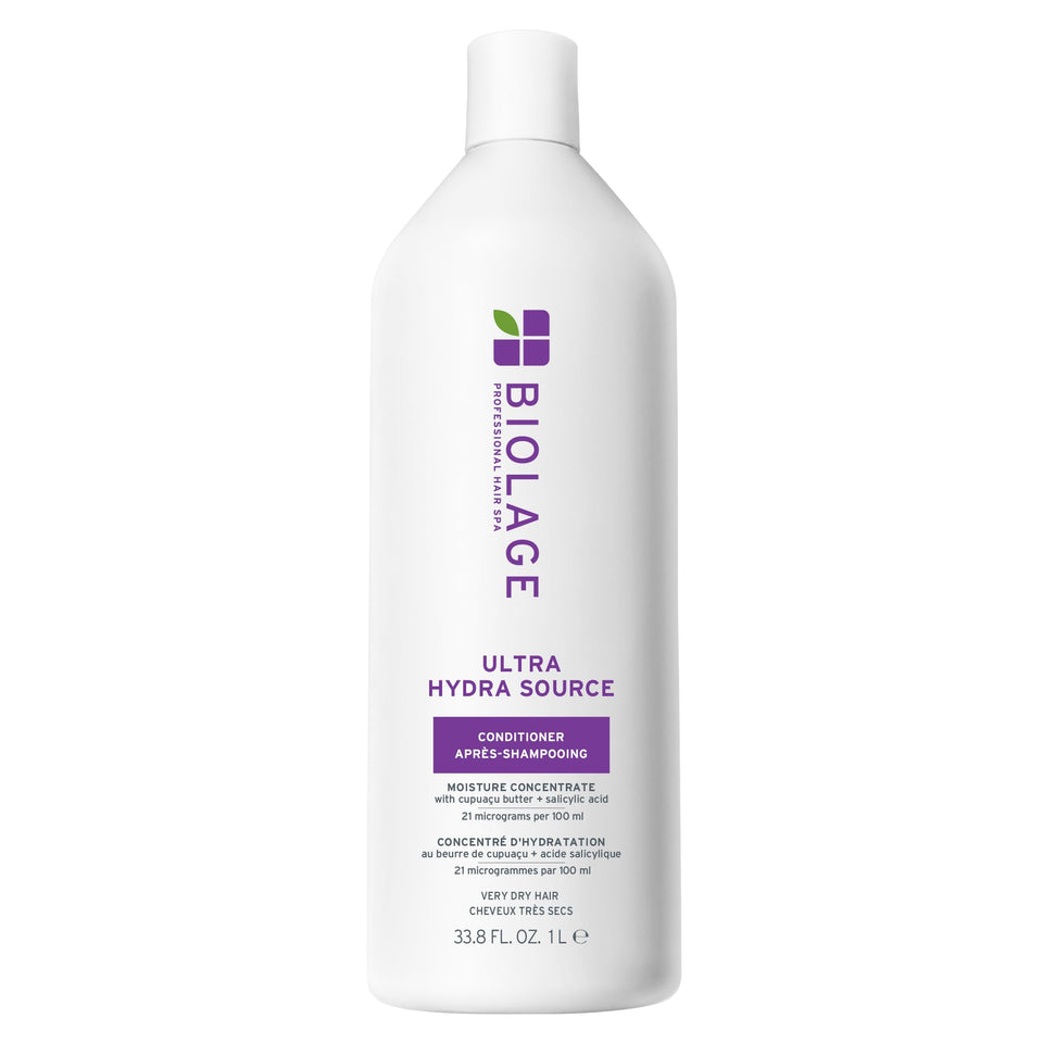 Biolage bottle front view showing hydration benefits