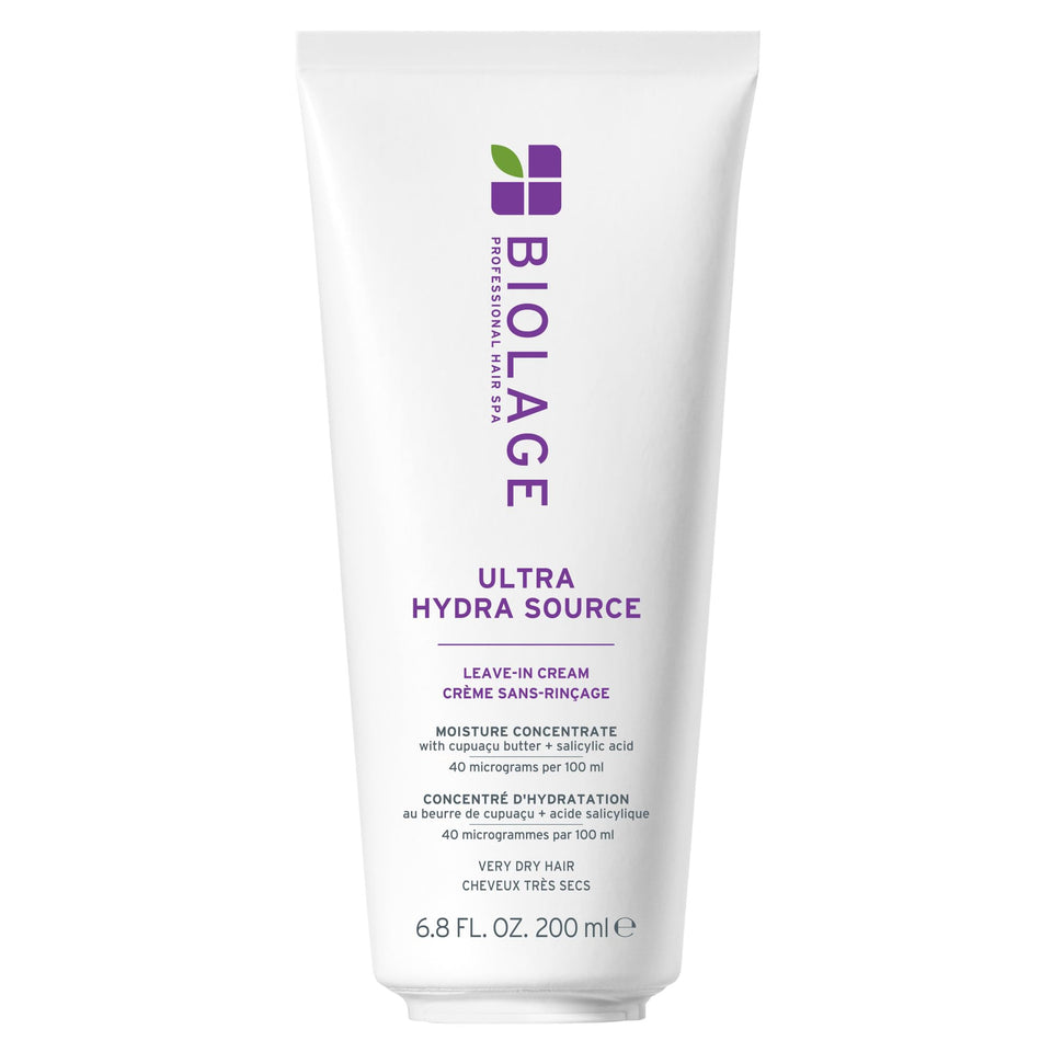 Biolage front packaging showing product and benefit of hydration