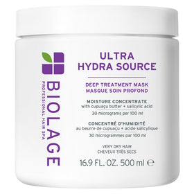 Biolage jar front packaging showing product and benefit of intense hydration