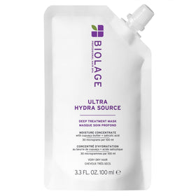 Biolage front packaging showing product and key benefits