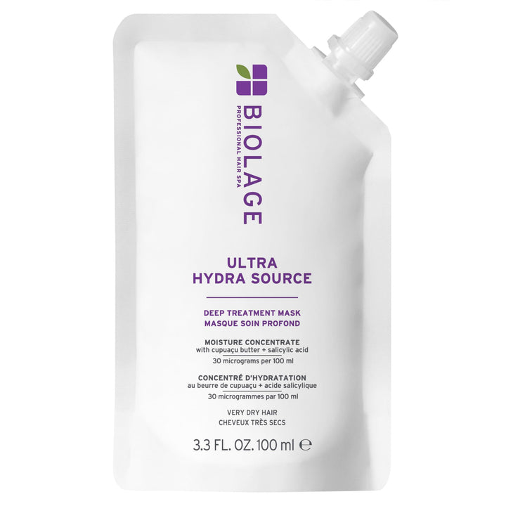 Biolage front packaging showing product and key benefits