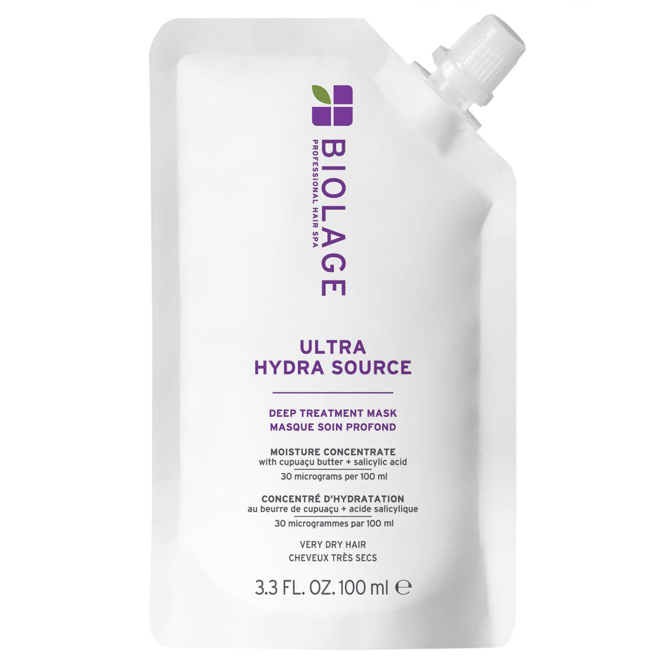 Biolage front packaging showing product and key benefits